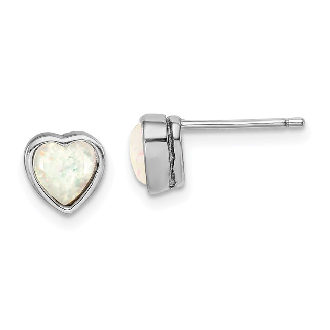 Sterling Silver Earrings Style QE14255 - Classique Jewelry Inc.