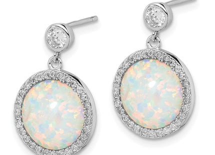 Sterling Silver Earrings Style QE14257 - Classique Jewelry Inc.