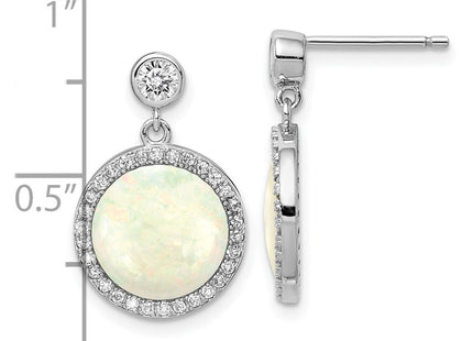 Sterling Silver Earrings Style QE14257 - Classique Jewelry Inc.