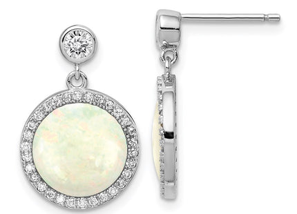 Sterling Silver Earrings Style QE14257 - Classique Jewelry Inc.