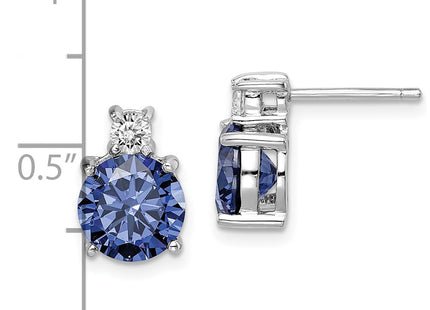 Sterling Silver Earrings Style QE14261 - Classique Jewelry Inc.