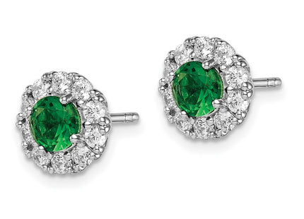 Sterling Silver Earrings Style QE14263 - Classique Jewelry Inc.