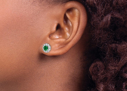 Sterling Silver Earrings Style QE14263 - Classique Jewelry Inc.