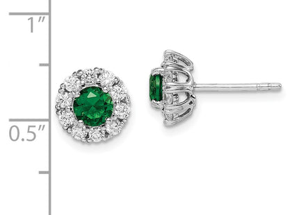 Sterling Silver Earrings Style QE14263 - Classique Jewelry Inc.