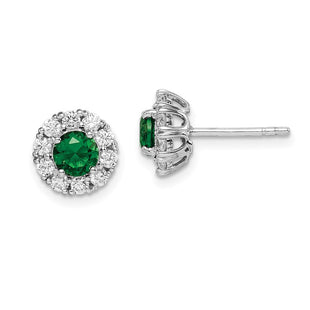 Sterling Silver Earrings Style QE14263 - Classique Jewelry Inc.