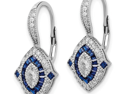 Sterling Silver Earrings Style QE14264 - Classique Jewelry Inc.