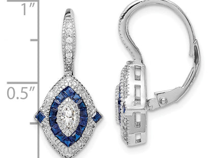 Sterling Silver Earrings Style QE14264 - Classique Jewelry Inc.