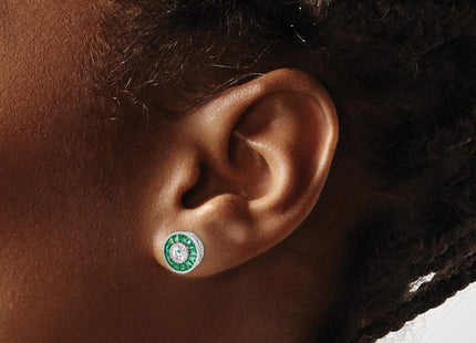 Sterling Silver Earrings Style QE14266 - Classique Jewelry Inc.