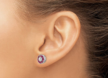 Sterling Silver Earrings Style QE14267 - Classique Jewelry Inc.