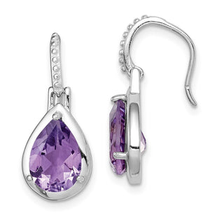 Sterling Silver Earrings Style QE14269 - Classique Jewelry Inc.