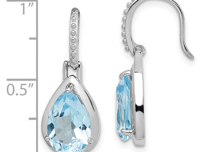 Sterling Silver Earrings Style QE14284 - Classique Jewelry Inc.