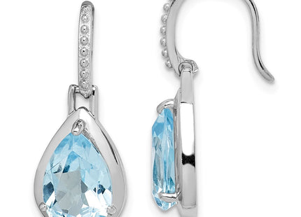 Sterling Silver Earrings Style QE14284 - Classique Jewelry Inc.