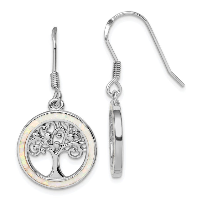Sterling Silver Earrings Style QE14295 - Classique Jewelry Inc.
