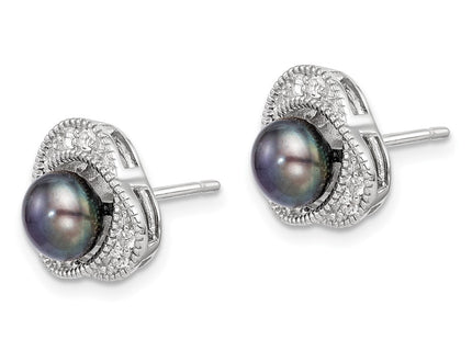 Sterling Silver Earrings Style QE14311 - Classique Jewelry Inc.