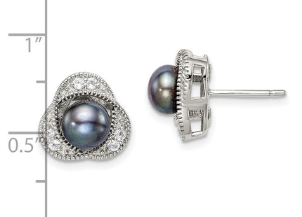 Sterling Silver Earrings Style QE14311 - Classique Jewelry Inc.