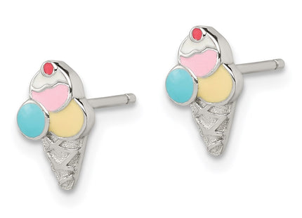 Sterling Silver Earrings Style QE14330 - Classique Jewelry Inc.