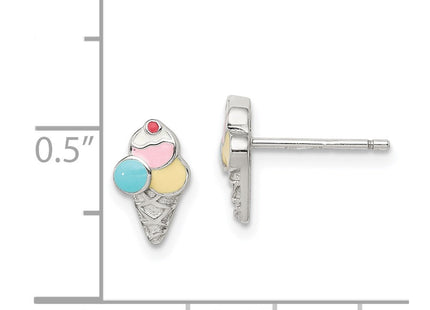 Sterling Silver Earrings Style QE14330 - Classique Jewelry Inc.