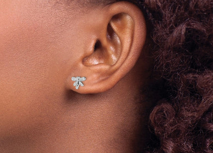 Sterling Silver Earrings Style QE14341 - Classique Jewelry Inc.