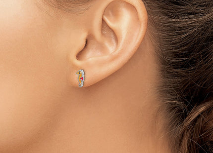 Sterling Silver Earrings Style QE14351 - Classique Jewelry Inc.