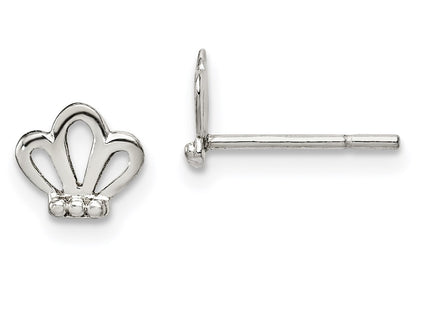 Sterling Silver Earrings Style QE14353 - Classique Jewelry Inc.