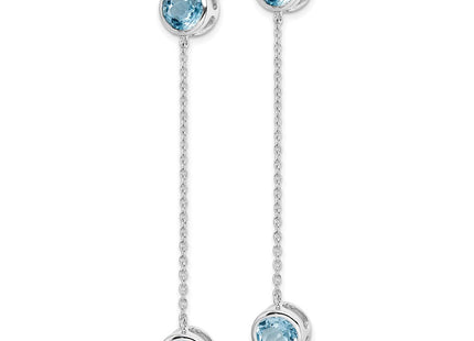 Sterling Silver Earrings Style QE14372 - Classique Jewelry Inc.