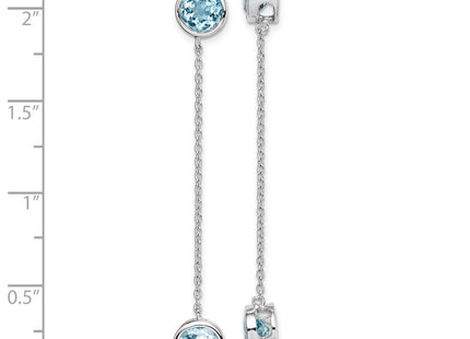 Sterling Silver Earrings Style QE14372 - Classique Jewelry Inc.