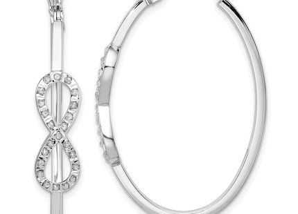 Sterling Silver Earrings Style QE14383 - Classique Jewelry Inc.