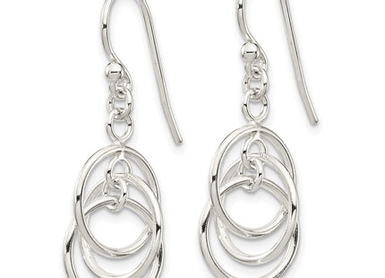Sterling Silver Earrings Style QE14403 - Classique Jewelry Inc.