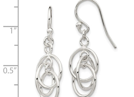 Sterling Silver Earrings Style QE14403 - Classique Jewelry Inc.