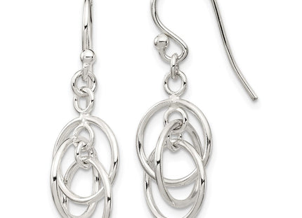 Sterling Silver Earrings Style QE14403 - Classique Jewelry Inc.