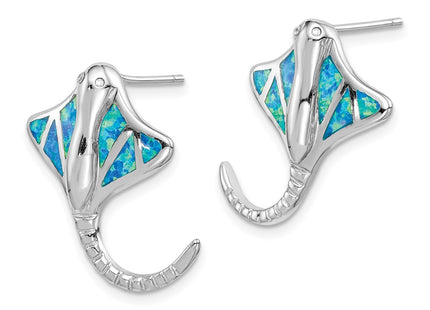 Sterling Silver Earrings Style QE14445 - Classique Jewelry Inc.