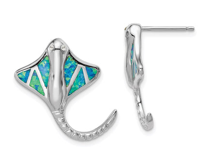 Sterling Silver Earrings Style QE14445 - Classique Jewelry Inc.