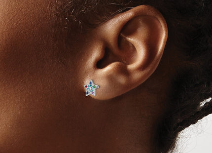 Sterling Silver Earrings Style QE14449 - Classique Jewelry Inc.