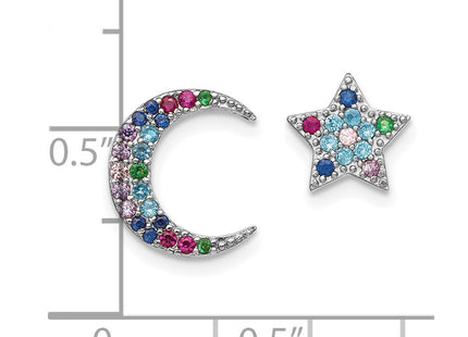 Sterling Silver Earrings Style QE14449 - Classique Jewelry Inc.