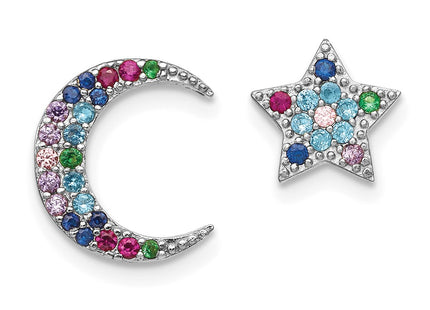 Sterling Silver Earrings Style QE14449 - Classique Jewelry Inc.