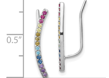 Sterling Silver Jewelry Style QE14453 - Classique Jewelry Inc.