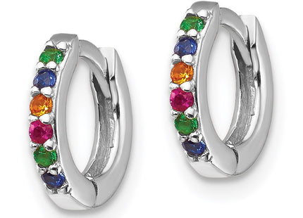 Sterling Silver Earrings Style QE14454 - Classique Jewelry Inc.