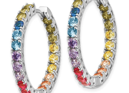 Sterling Silver Earrings Style QE14455 - Classique Jewelry Inc.