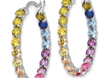 Sterling Silver Earrings Style QE14456 - Classique Jewelry Inc.