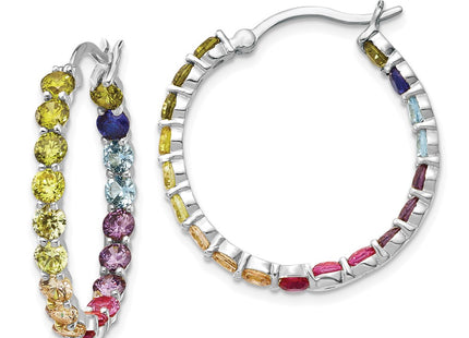 Sterling Silver Earrings Style QE14456 - Classique Jewelry Inc.