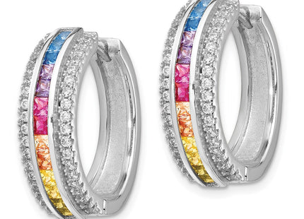 Sterling Silver Earrings Style QE14457 - Classique Jewelry Inc.