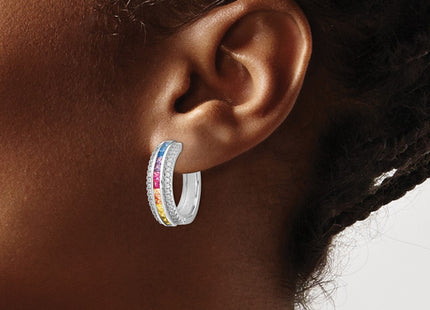 Sterling Silver Earrings Style QE14457 - Classique Jewelry Inc.