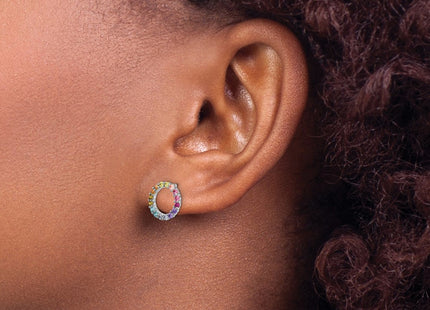 Sterling Silver Earrings Style QE14459 - Classique Jewelry Inc.