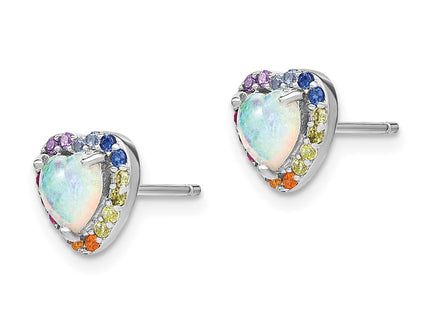 Sterling Silver Earrings Style QE14460 - Classique Jewelry Inc.