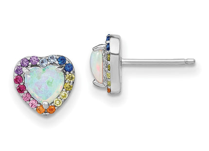 Sterling Silver Earrings Style QE14460 - Classique Jewelry Inc.
