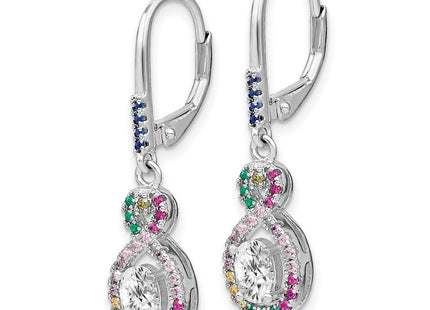 Sterling Silver Earrings Style QE14462 - Classique Jewelry Inc.