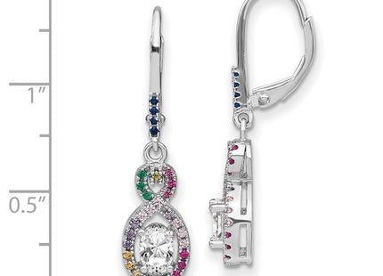 Sterling Silver Earrings Style QE14462 - Classique Jewelry Inc.