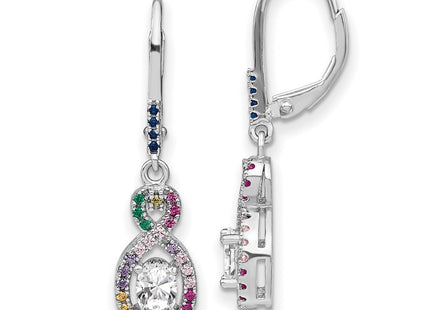 Sterling Silver Earrings Style QE14462 - Classique Jewelry Inc.