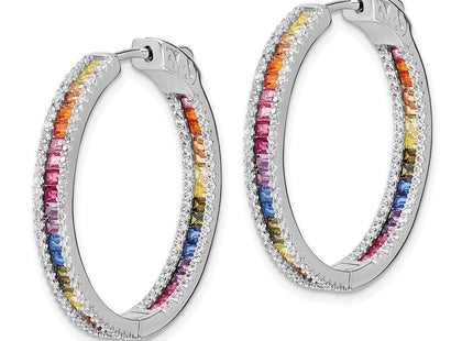 Sterling Silver Earrings Style QE14464 - Classique Jewelry Inc.