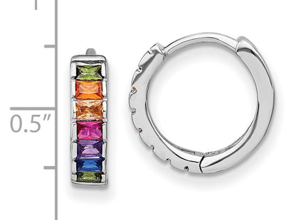 Sterling Silver Earrings Style QE14465 - Classique Jewelry Inc.